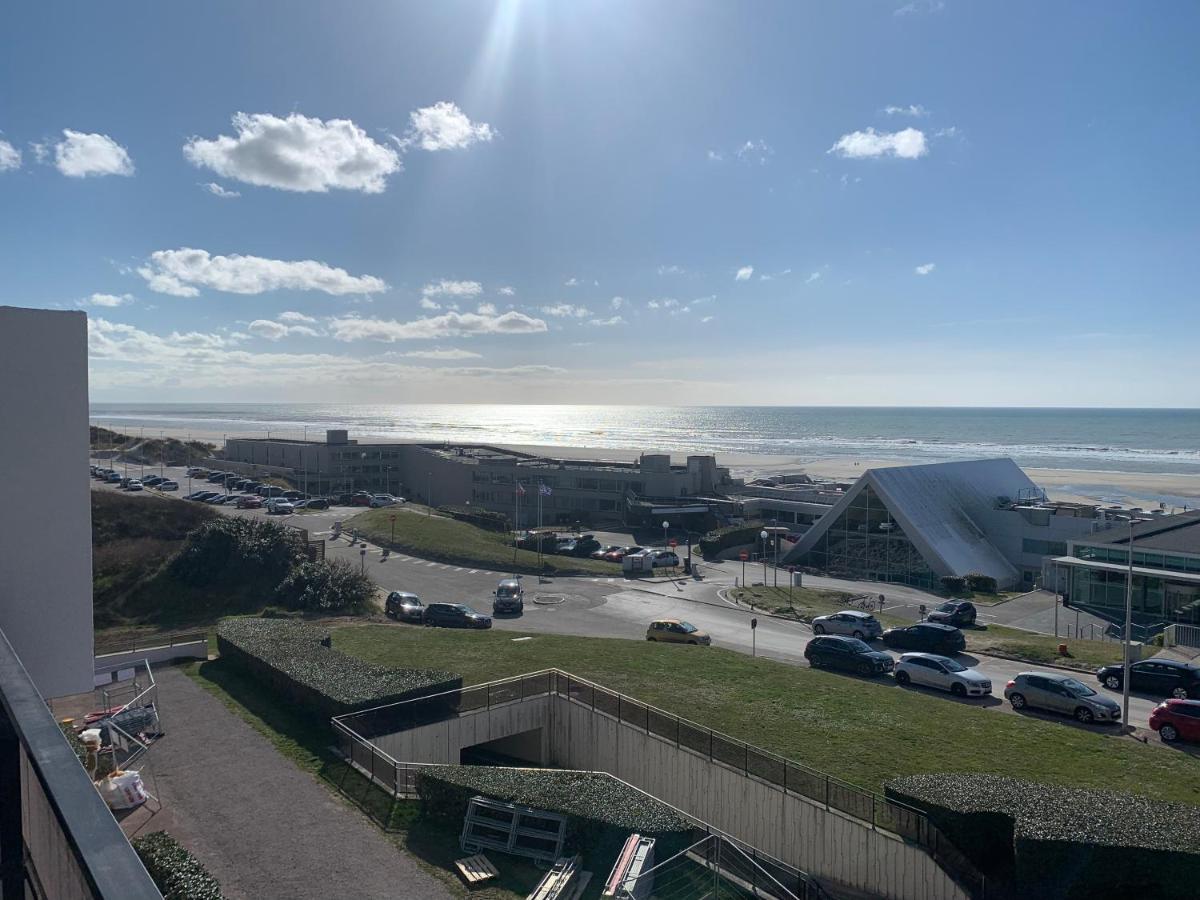 Appt Traversant Vu Mer Et Dunes Avec Garage Le Touquet Exteriör bild