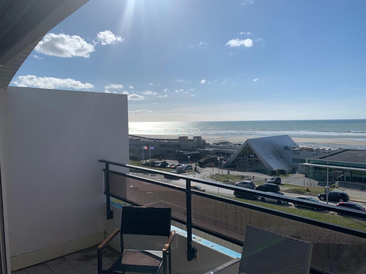 Appt Traversant Vu Mer Et Dunes Avec Garage Le Touquet Exteriör bild