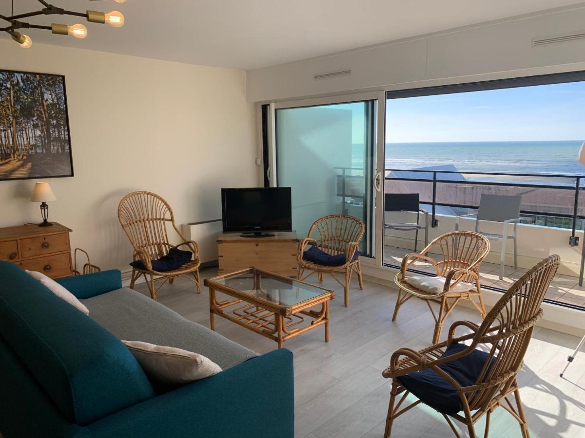Appt Traversant Vu Mer Et Dunes Avec Garage Le Touquet Exteriör bild