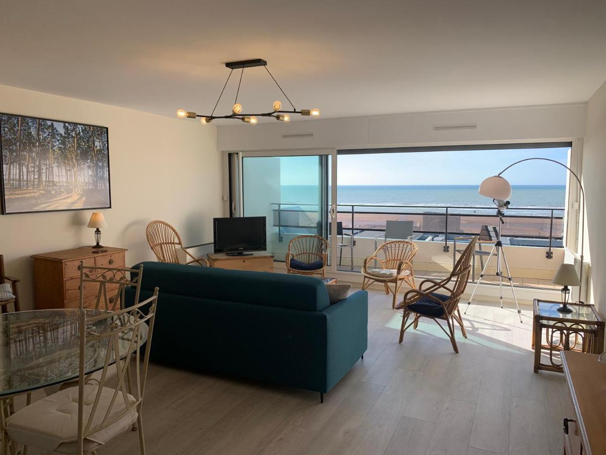 Appt Traversant Vu Mer Et Dunes Avec Garage Le Touquet Exteriör bild
