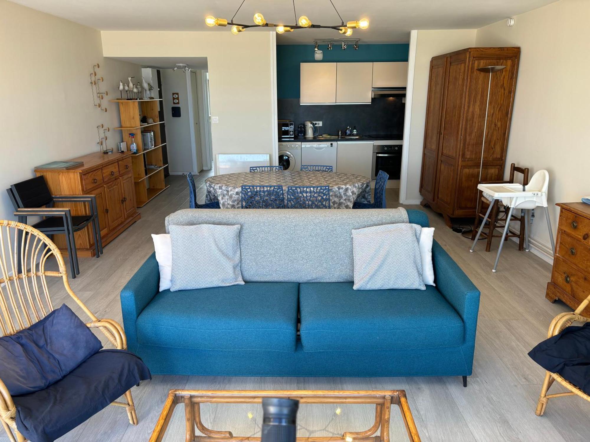 Appt Traversant Vu Mer Et Dunes Avec Garage Le Touquet Exteriör bild