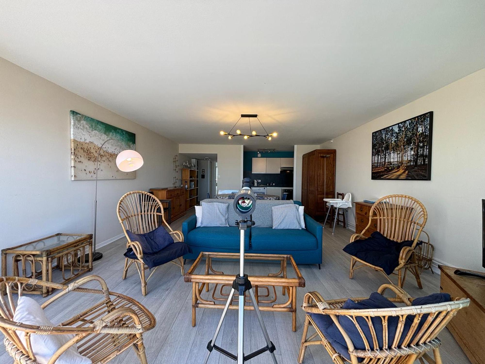 Appt Traversant Vu Mer Et Dunes Avec Garage Le Touquet Exteriör bild